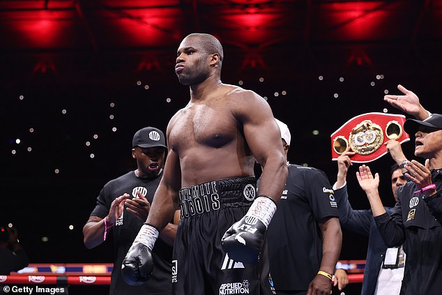 Dubois was the underdog but the Londoner had a 90,000-strong home crowd behind him