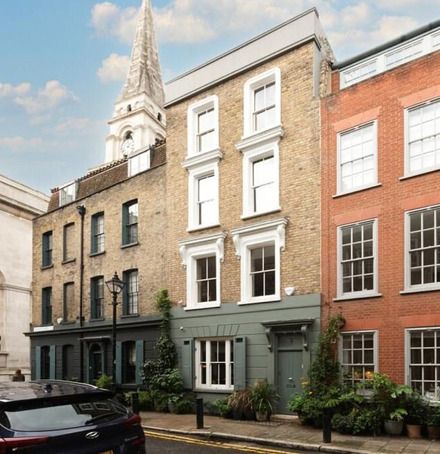The five-storey Georgian mansion in west London that was the centre of Ms O'Hare and Mr Pacey's court battle