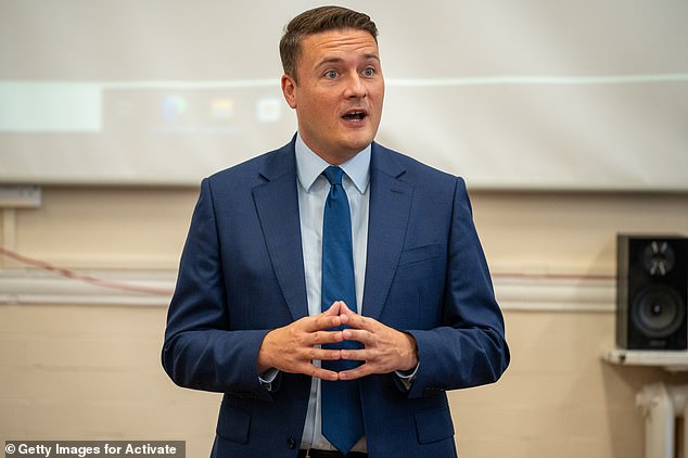 At a meeting of the Parliamentary Labour Party last Monday Health Secretary Wes Streeting (pictured this week) urged them not to write off their seats ¿ saying he had shown it is possible to win against the odds