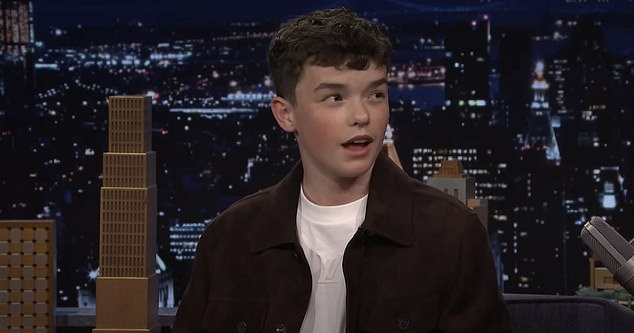 The series, which is up for 13 Emmys stars Owen Cooper (pictured) follows a father whose teenage son is arrested for murder and sparked a national debate over its depiction of teenage misogyny and online safety