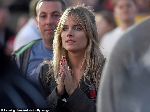 According to royal biographer Tina Brown, Harry was convinced to seek help by his then-girlfriend Cressida Bonas, pictured in 2014