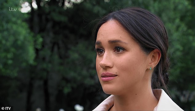 Meghan speaking to ITV journalist Tom Bradby. While she received praise in some circles for her openness, it was not the sort of answer many working royals would have been expected to give during a royal tour