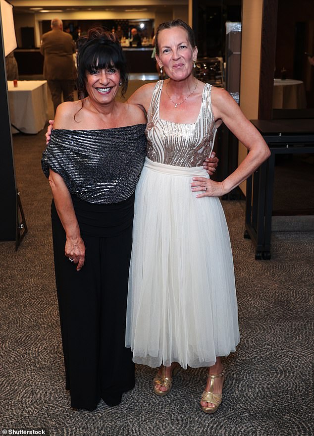 The annual event raises money for under privileged children and was sponsored by the Theo Paphitis Retail Group (Lorraine seen with Irene Strank)