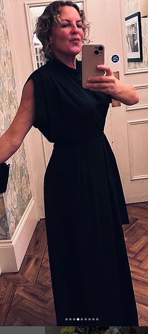 Since last year, she has undergone a body transformation and has shared some pictures with her social media followers along the way (pictured in October 2024)