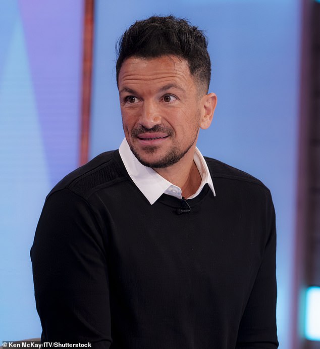As she discussed the situation, Katie - who was recently banned from her girl's 18th birthday - couldn't help but make a dig at Peter and his management company