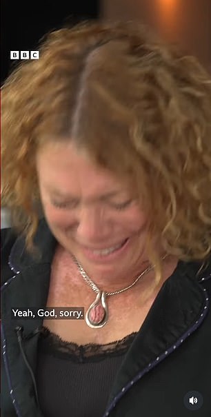 The 46-year-old said she was left aghast that someone could take 'from another human being'