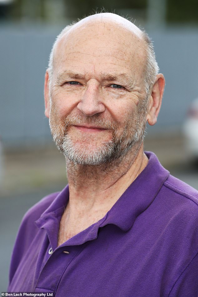 Geoff Bonham says he thinks the smog is affecting his sinuses are going and causing him a sore throat