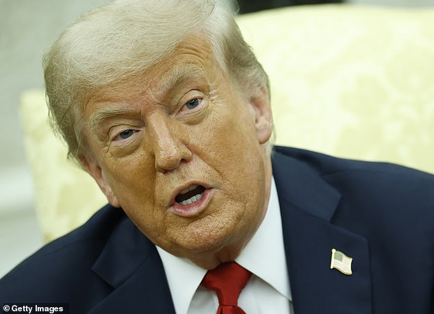 After choosing to swerve politics or news reporting to pursue my life-long passion for showbusiness, I naturally never thought my work would fall upon the press desk at the White House of all places (pictured: U.S. President Donald Trump)