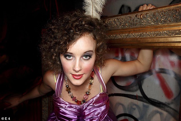 Bristol born and bred April Pearson (pictured) is best known for her performance in Skins, where she played the doting girlfriend of the high school heartthrob