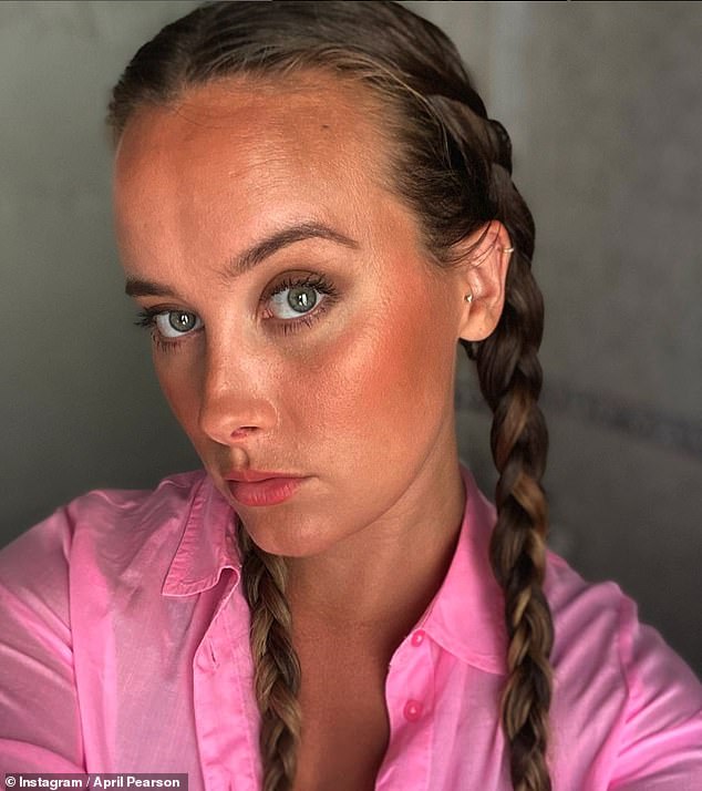 April now often shares wholesome pictures from her life, enjoying motherhood, travelling and indulging in meals out and time with friends