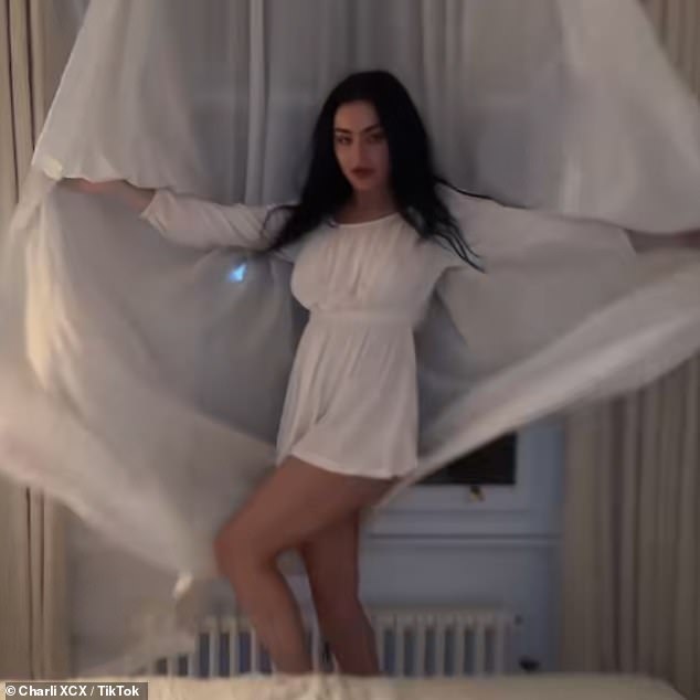 The 360 hitmaker also shared a glimpse of the couple's wild afterparty as they celebrated their newlywed status with pals