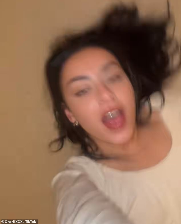 The gang partied and danced the night away to Charli's track Like a G6, captioning the clip: 'Bridal party energy!'