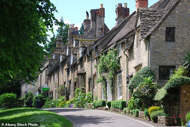The high street in popular Burford, which is already besieged by tourists in high season