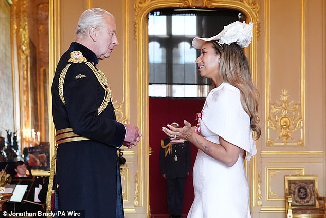 X Factor winner Leona has been made an OBE for services to music and charity
