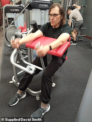After: in 2012, the 49-year-old made some simple lifestyle changes and managed to drop a whopping 66kg. He's maintained his figure and healthy habits ever since