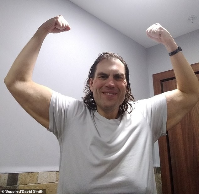 He is now setting himself up as a freelance personal trainer in the hopes of helping people like him who struggle to lose weight and stay healthy.