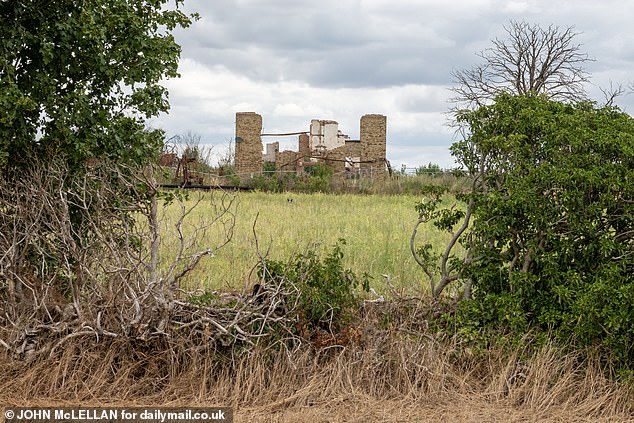 The tight-knit community claim they have been left to pick up the pieces themselves (Pictured: Wennington today)