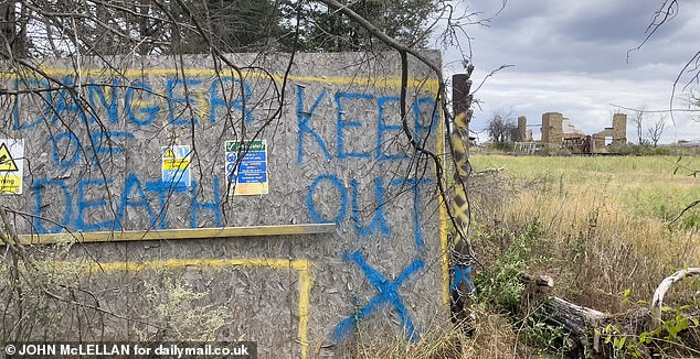 The villagers are still haunted by the memory of that July day and the carnage it brought (Pictured: Wennington today)