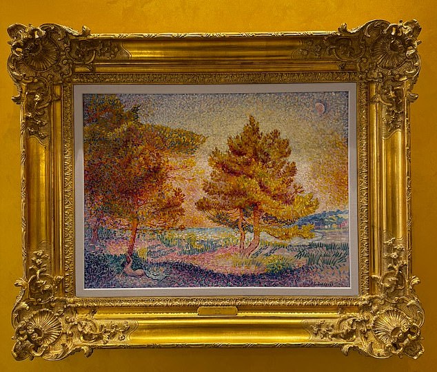 Prior to putting Dawn Hill up for sale, Mr Tsvetkov held a fire sale of his artwork which was made up of work by hugely expensive artists including Picasso and Renoir