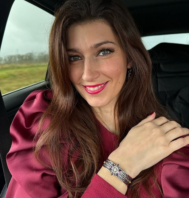 Michel revealed he'd previously sent a whopping $35,000 to a woman who he believed to be the model (Pictured: the real Sophie Vouzelaud)