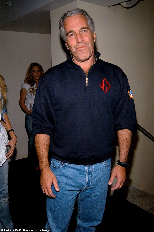 Kiriakou said he believes the alleged list will not be revealed because it holds incredibly valuable intelligence information that the CIA would never hand over simply because the public demanded to see it. (Pictured: Epstein in 2005)