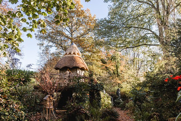 The Treehouse at Highgrove was built in the 1980s for Princes William and Harry