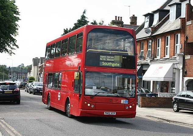 In November last year, Jewish children were left cowering after teenage thugs pelted their London bus with rocks and rubbish, before storming onto the vehicle and yelling 'f*** Israel', as police confirmed they are investigating a 'potential hate crime' (file image)