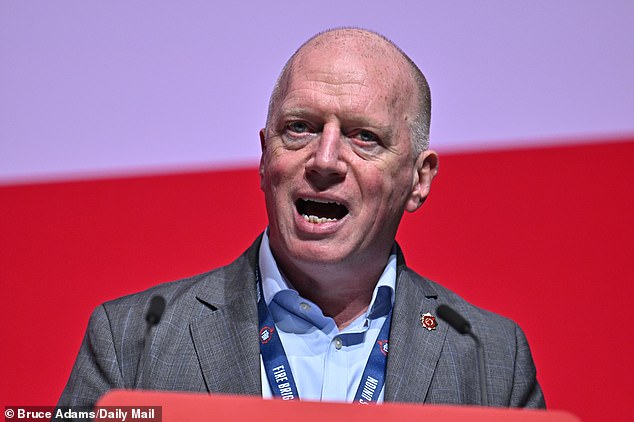 Matt Wrack (pictured), Acting General Secretary of NASUWT, said that the more than 300,000 members of the union believe the rise in anti-semitic abuse was due to 'misinformation on social media'