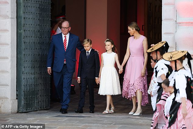 The royal couple looked to be in good spirits despite recent speculation about the state of their marriage