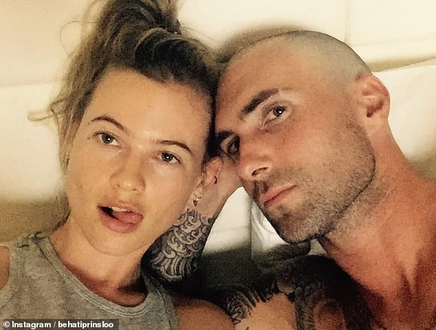 Behati uploaded an assortment of throwback photos of the pair that have been taken over the years