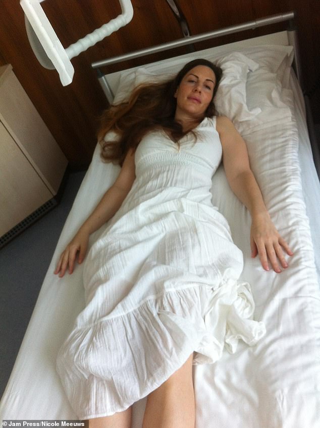 She recalled being 'pulled' from her body and entering a tunnel of light while her physical form was laying lifeless on a hospital bed