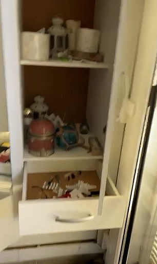The squatters ransacked through the couple's drawers