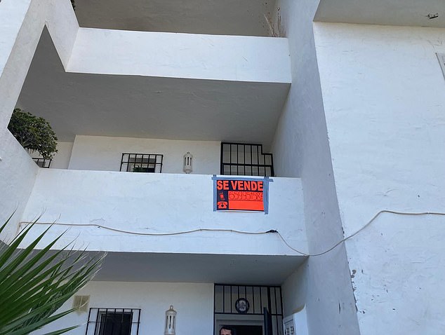 The tenant had been paying rent to Susan's father, but stopped when he died in January and the apartment was left to Susan. Pictured: The exterior of Susan's home