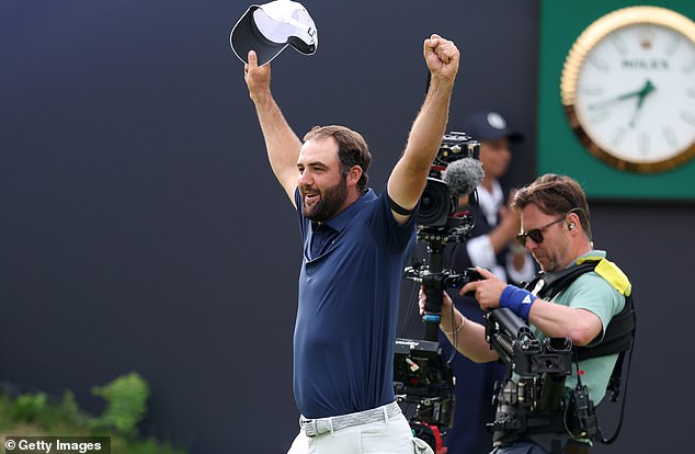 Scheffler finished 17 under for the tournament and never looked under serious threat