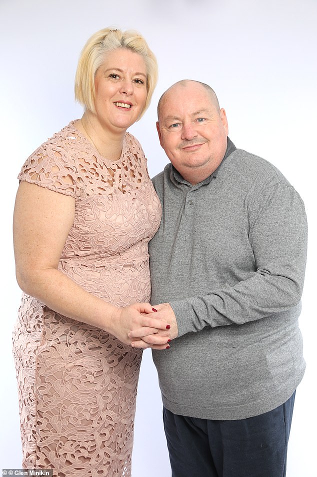 Adding that while she 'lost a husband, I gained a son', Gary's widow Anna has no doubt that her former husband would be 'over the moon' that his beloved daughter is set to wed the courageous stranger that once helped save his life (Pictured: Mr and Ms Stevens in April 2018)