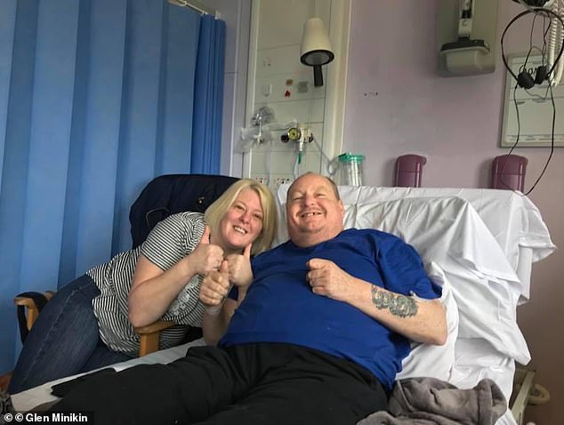 Previously speaking to MailOnline about donating a kidney to her beloved husband, Ms Stevens described it as the 'easiest decision' she had ever made, while Gary said: 'She put her life at risk for mine. 'There's only two words to describe her: "My angel"