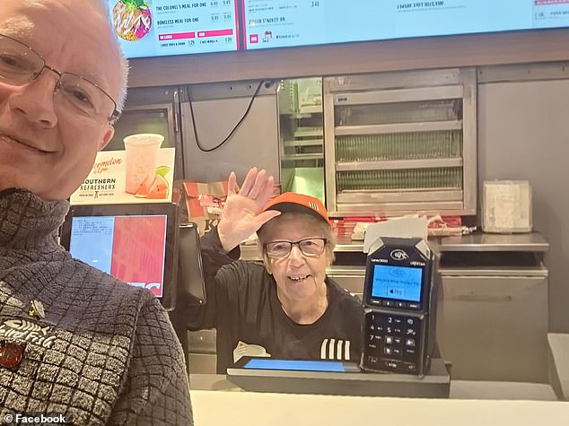 Tributes have poured in for the award-winning fast food worker, who residents have all agreed will be 'truly missed', 'till we meet in the big KFC in the sky'