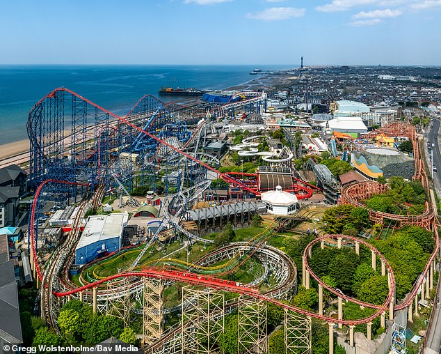 BLACKPOOL PLEASURE BEACH: At Blackpool Pleasure Beach, entry for four costs £156, with a further £20 to park at its North Car Park