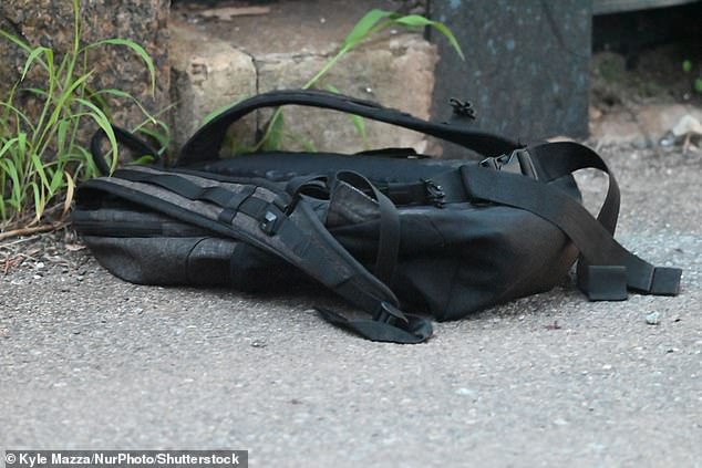 A backpack was also found. It is unclear who it belonged to