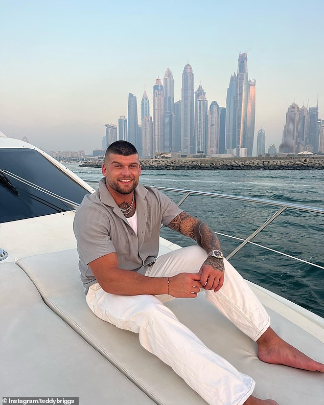 Teddy Briggs, 31, lost all his money and had his e-commerce business fall into debt around the time he was flitting between Australia and Bali. Now he's living it up in Dubai, naturally