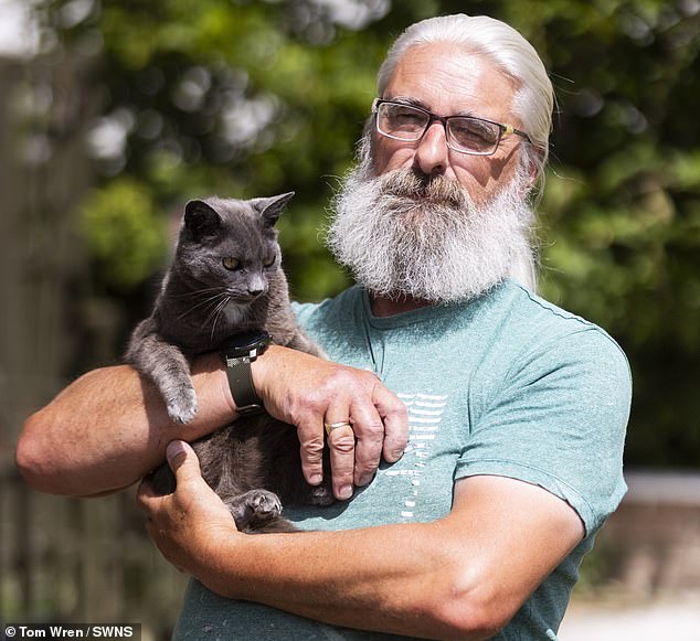 Steve Palmer, 61, has lived in Avebury for seven years