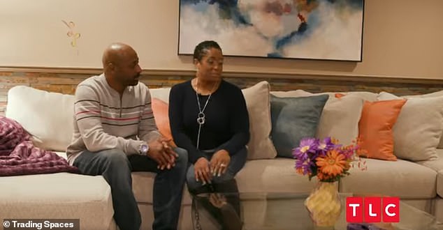 Terri explained her extreme response to the transformation: 'Some people agreed that my reaction was open and honest'. Pictured: The couple in the basement during the reunion episode