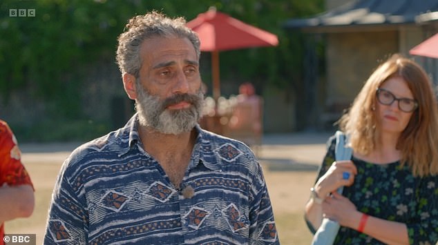 It comes after another guest (pictured), on a more recent episode of the show, learnt from Ronnie their items were also worth a huge sum - after they had nearly been thrown away
