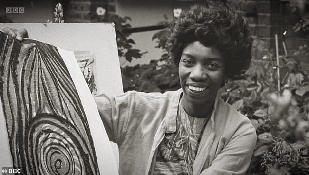 It was then he acquired an archive collection of vibrant fabrics made by pioneer artist Althea McNish (pictured)