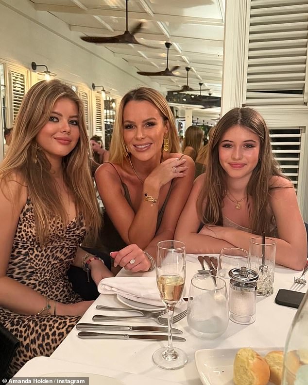 Amanda joked: 'With both girls doing it [London Fashion Week] I do feel like Kris Jenner now. We need our own reality show. Oh my god, yeah here we go, I could see that'