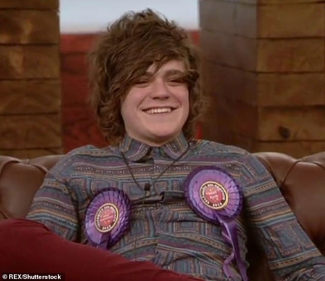 Riding high on his new found fame, Frankie then landed a reported £30,000 payday in 2011 to appear in Celebrity Big Brother (pictured)