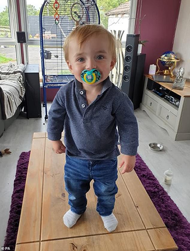 Batool and Letby have equally grisly company on the unit, which also houses Sian Hedges, locked up for life last year for killing her 18-month-old son Alfie Phillips (pictured)