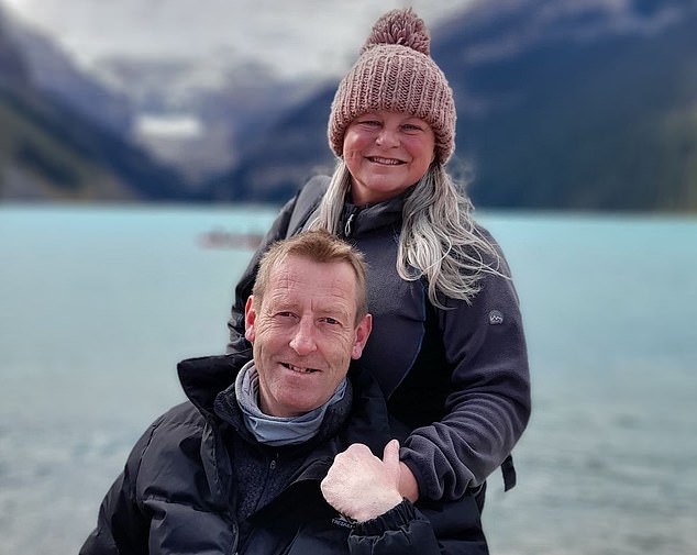 Louise Shackleton is being investigated for taking terminally ill Anthony, 59, to Switzerland last December to assist his suicide, after he had suffered from motor neurone disease for six years