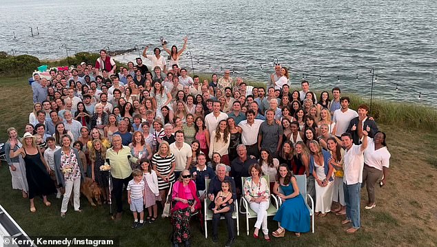 Both Bobby and Kerry's other nemesis, JFK's only grandson Jack Schlossberg, were both absent from the family's annual 4th of July bash at their compound in Hyannis Port, Massachusetts