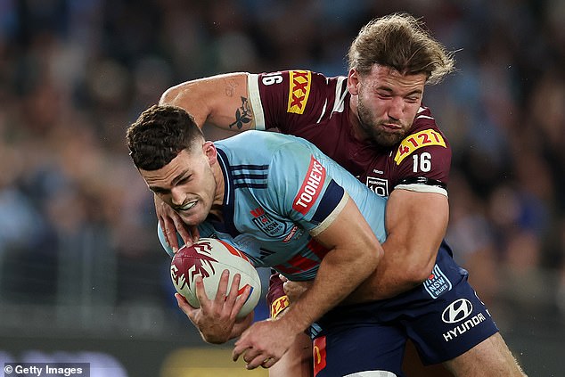 Penrith Panthers and NSW Blues star Nathan Cleary could be another target, given he has already achieved it all in the NRL and has previously been the subject of speculation about making a switch to union